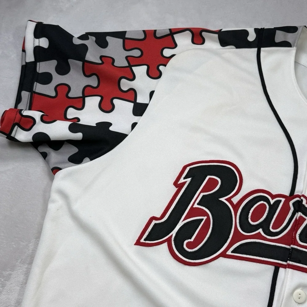 Birmingham Barons Ever Magallanes Signed Game Worn Jersey #8 Autism XL MiLB